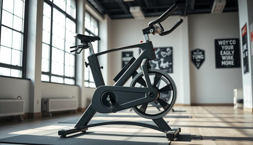 Air resistance bike for indoor cycling