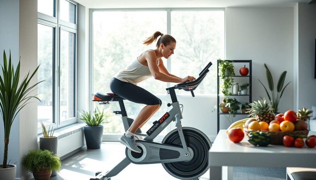 Tips for losing weight with exercise bike