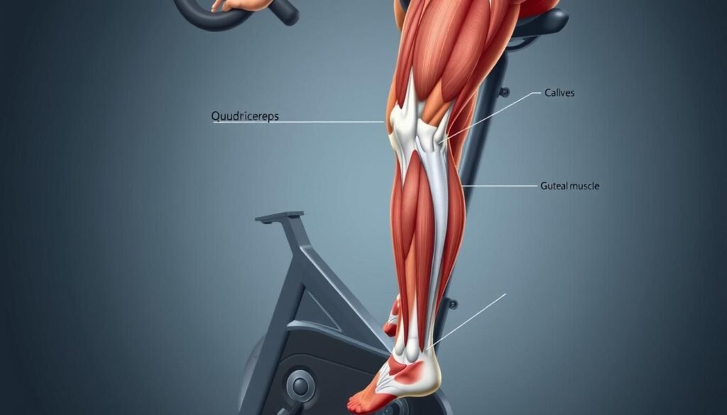 leg muscles used in cycling