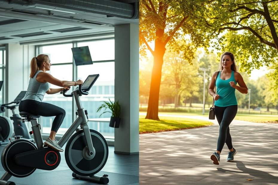 which is better exercise bike or walking