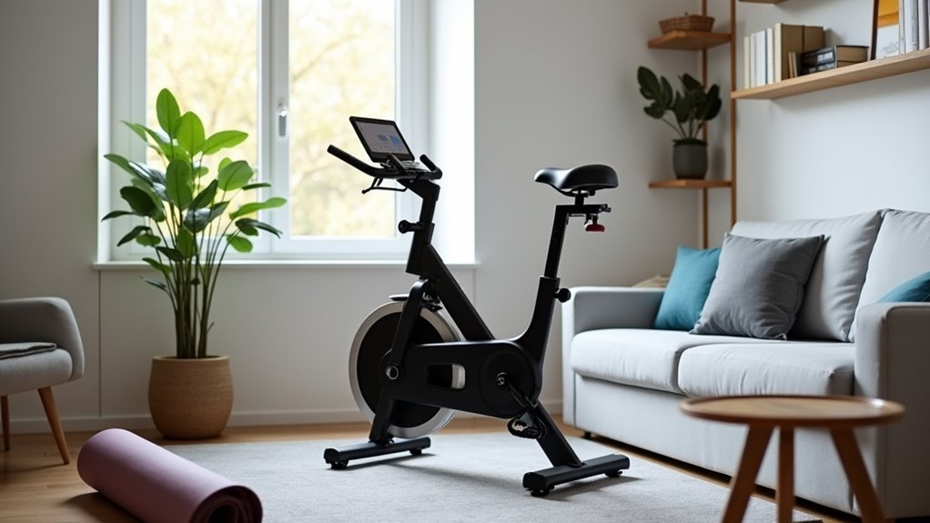 compact exercise bike options