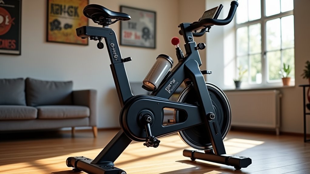 high capacity spin bike features