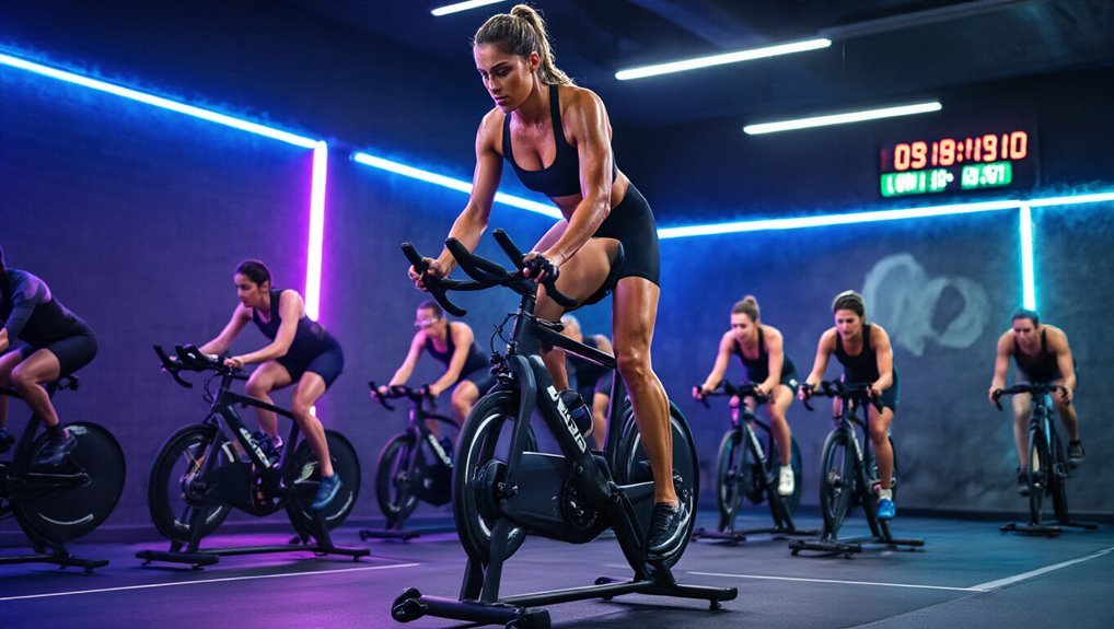 indoor cycling hiit workouts