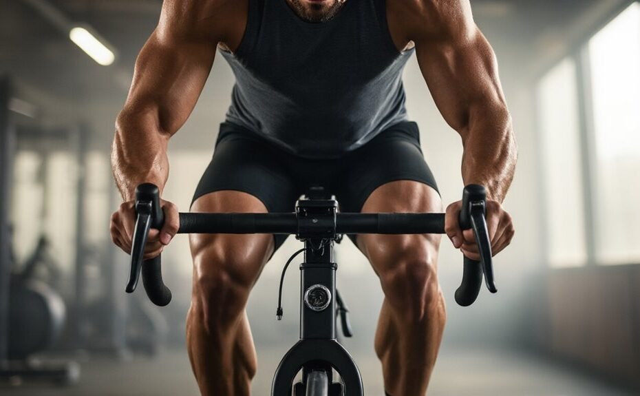 strength building stationary bike workouts