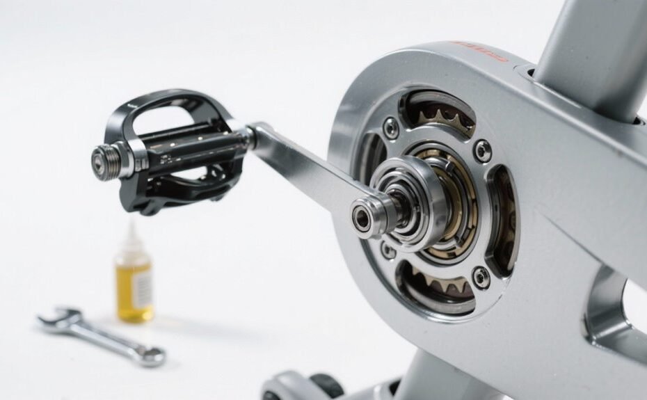 fix noisy exercise bike