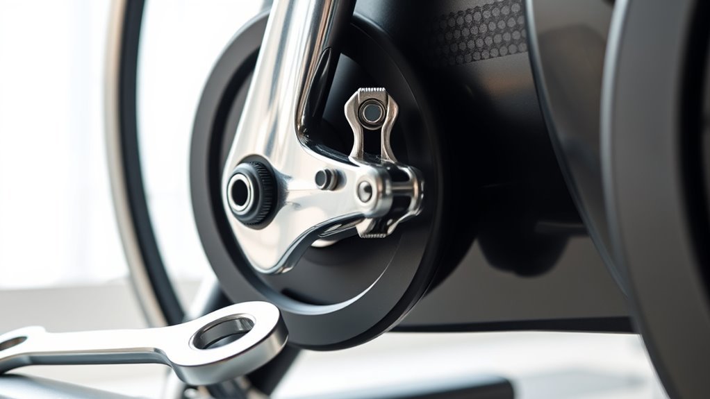 tighten exercise bike components