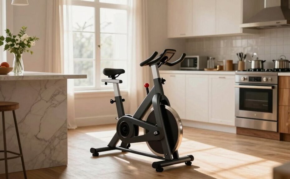 seven quiet stationary bikes